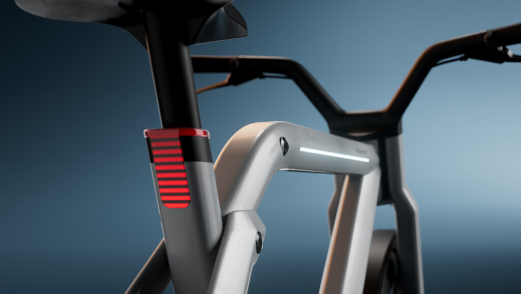 Le speedbike VanMoof V, illustrations // Source : VanMoof Le speedbike VanMoof V, illustrations // Source : VanMoof