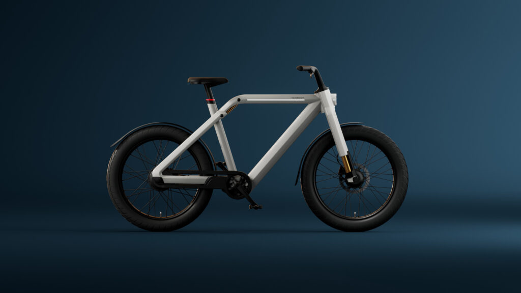 Le speedbike VanMoof V, illustrations // Source : VanMoof Le speedbike VanMoof V, illustrations // Source : VanMoof