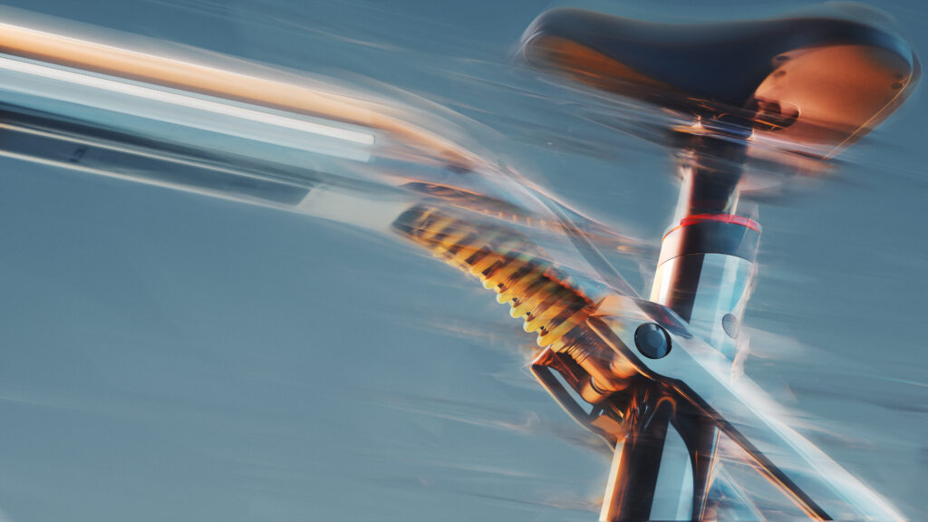 Le speedbike VanMoof V, illustrations // Source : VanMoof Le speedbike VanMoof V, illustrations // Source : VanMoof