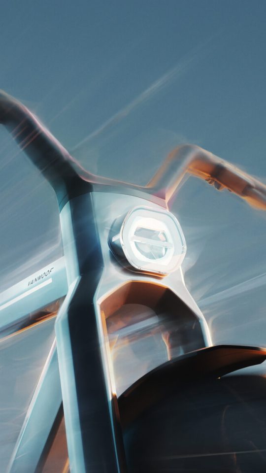 Le speedbike VanMoof V, illustrations // Source : VanMoof