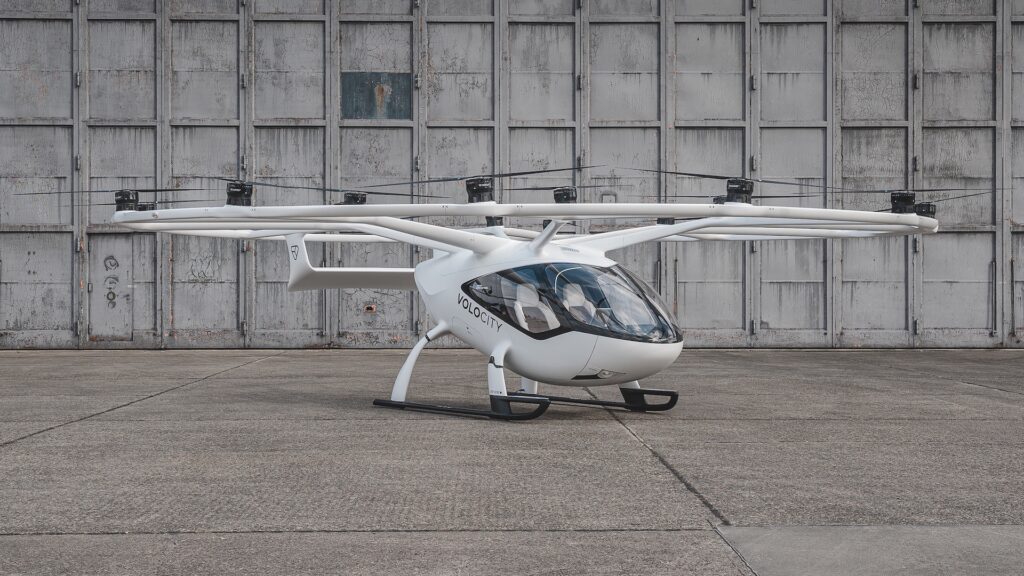 e-VTOL de Volocopter // Source : Volocopter e-VTOL de Volocopter // Source : Volocopter