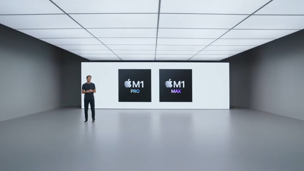 Les nouveaux MacBook Pro d'Apple // Source : Capture d'écran Numerama Les nouveaux MacBook Pro d'Apple // Source : Capture d'écran Numerama