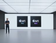 Les nouveaux processeurs Apple : M1 Pro et M1 Max // Source : Capture d'écran Numerama Les nouveaux processeurs Apple : M1 Pro et M1 Max // Source : Capture d'écran Numerama