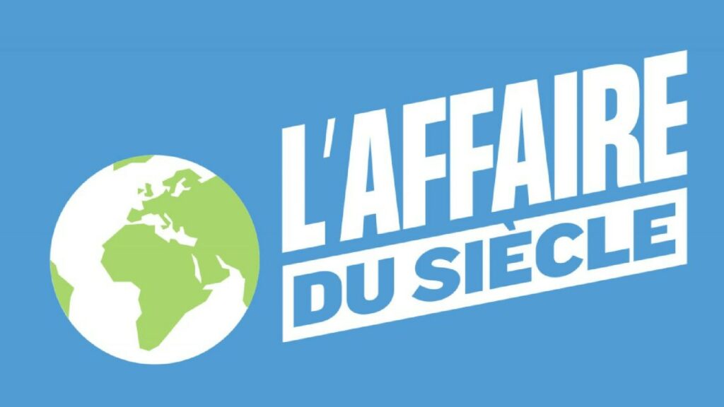 Logo de la mobilisation. // Source : Affaire du siècle Logo de la mobilisation. // Source : Affaire du siècle