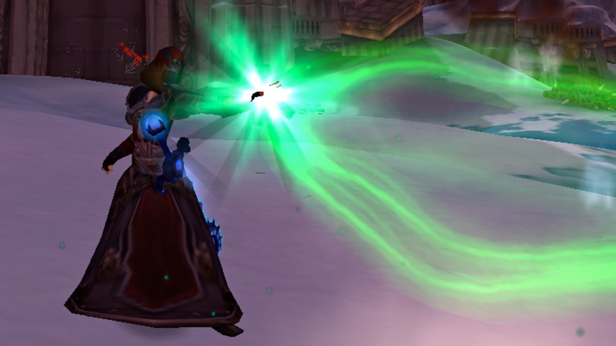 Un sort Siphon de Vie dans World of Warcraft // Source : cynwise Un sort Siphon de Vie dans World of Warcraft // Source : cynwise