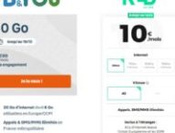 forfait B&You et red 30 Go à 10 euros