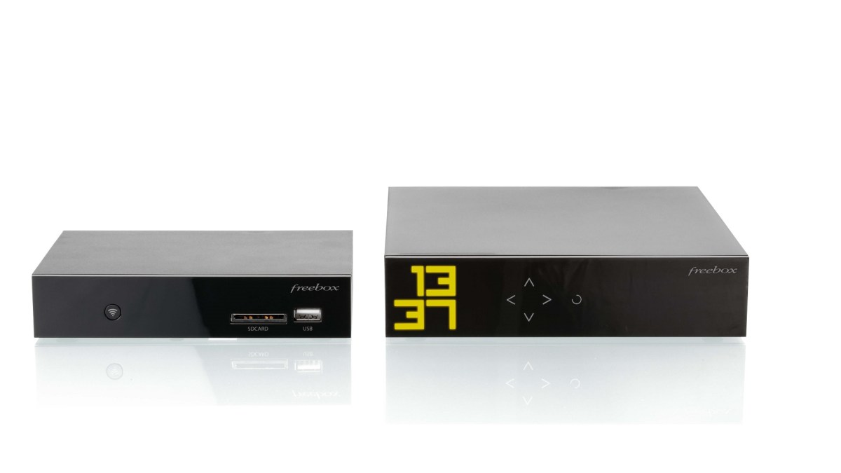 La Freebox mini 4K. // Source : Free La Freebox mini 4K. // Source : Free