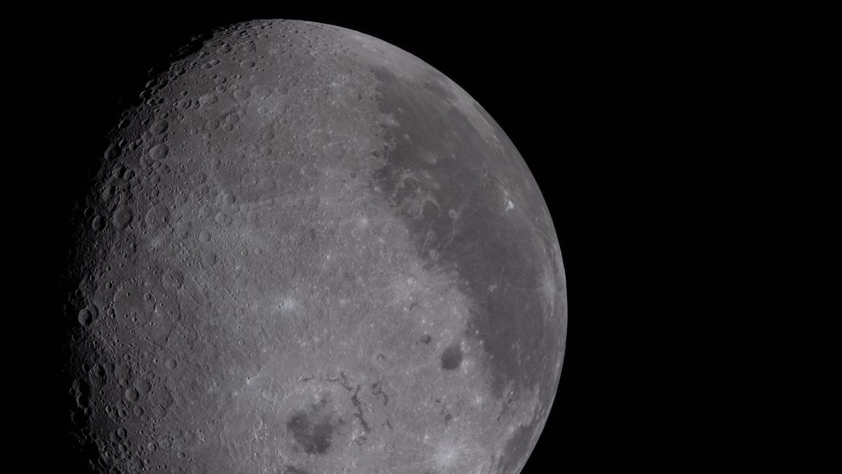 La Lune. // Source : Flickr/Nasa Johnson (image recadrée) La Lune. // Source : Flickr/Nasa Johnson (image recadrée)