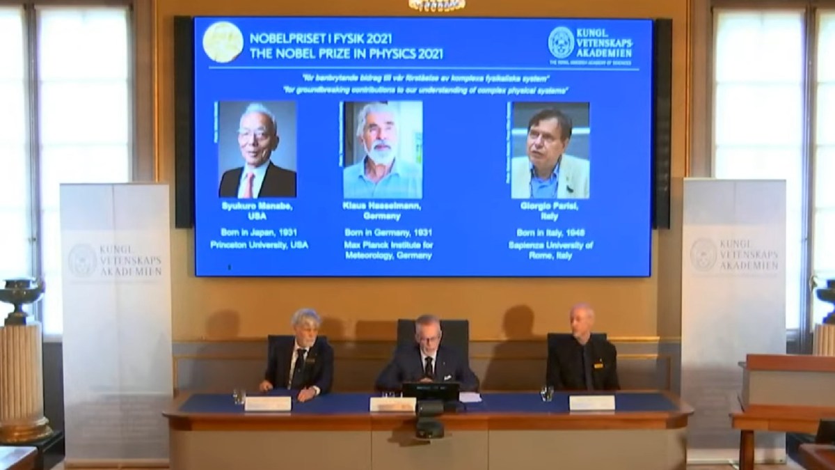 Source : Prix Nobel de physique 2021