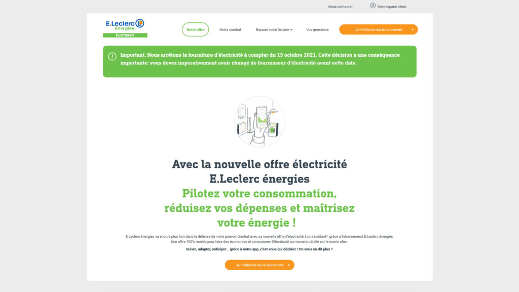 nouvelle offre leclerc