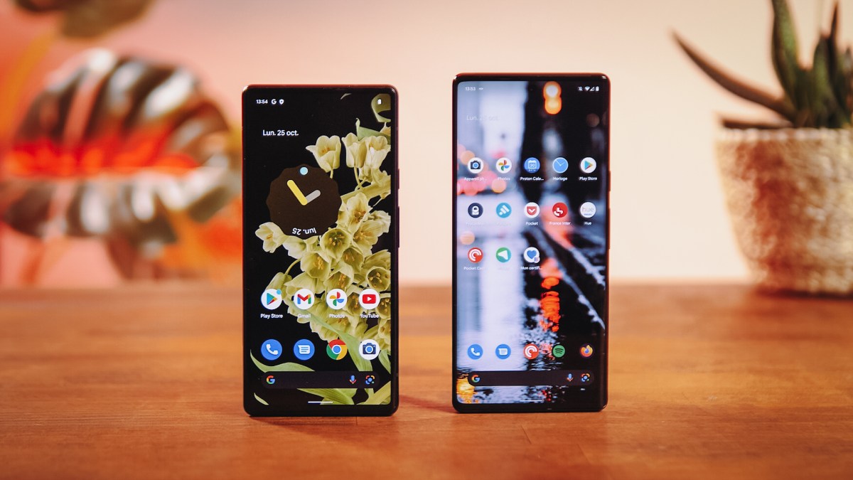 Pixel 6 et Pixel 6 Pro // Source : Louise Audry pour Numerama Pixel 6 et Pixel 6 Pro // Source : Louise Audry pour Numerama