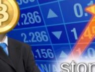 Un mème stonks mêlé à une représentation du bitcoin // Source : Montage Numerama Un mème stonks mêlé à une représentation du bitcoin // Source : Montage Numerama