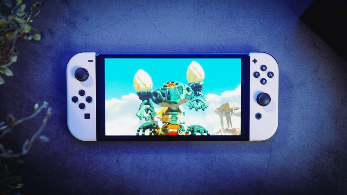 La Nintendo Switch OLED. // Source : Louise Audry pour Numerama