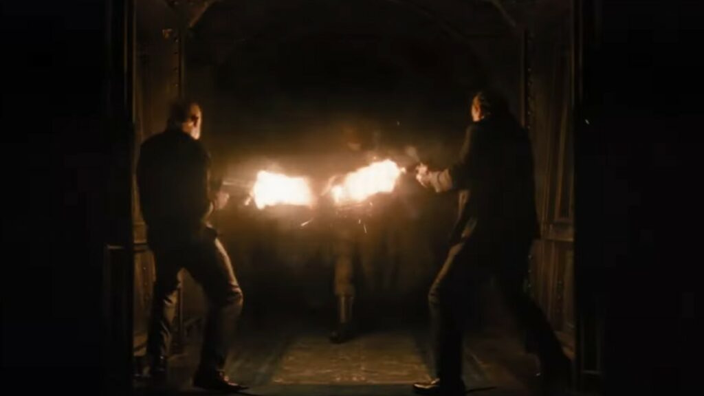 C'est l'une des scènes les plus impressionnantes du deuxième trailer. // Source : Warner C'est l'une des scènes les plus impressionnantes du deuxième trailer. // Source : Warner