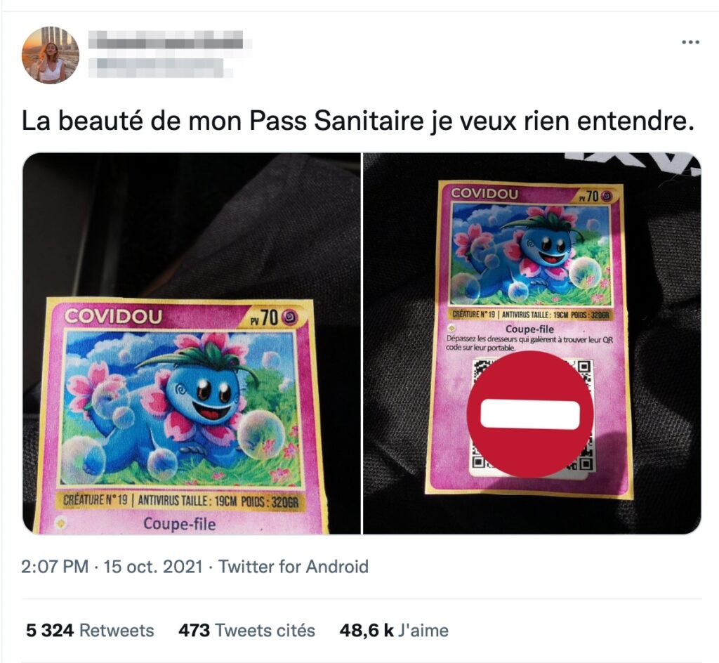 Un tweet partagé plus de 6 000 fois sur Twitter Un tweet partagé plus de 6 000 fois sur Twitter