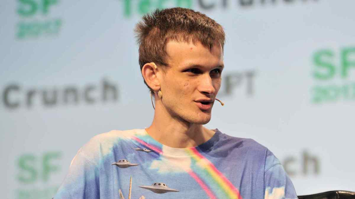 Le fondateur de l'Ethereum, Vitalik Buterin pendant la TechCrunch Disrupt de 2017 // Source : TechCrunch / Flickr Le fondateur de l'Ethereum, Vitalik Buterin pendant la TechCrunch Disrupt de 2017 // Source : TechCrunch / Flickr