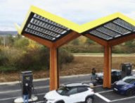 Station de recharge Fastned en France // Source : Fastned