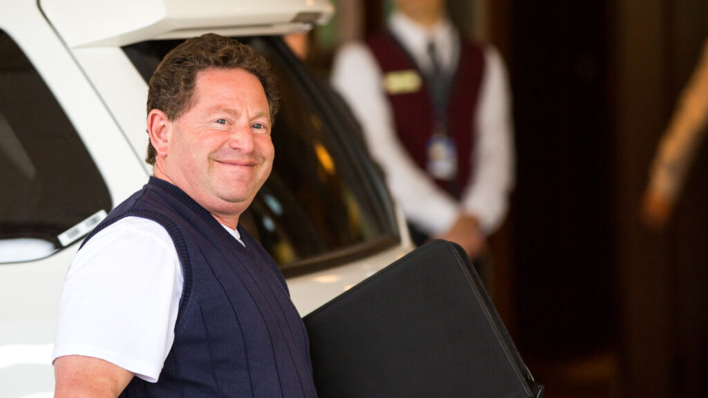 Bobby Kotick, le pdg d'Activision Blizzard // Source : Thomas Hawk / Flickr CC BY-NC 2.0 Bobby Kotick, le pdg d'Activision Blizzard // Source : Thomas Hawk / Flickr CC BY-NC 2.0