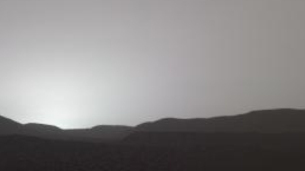 Coucher de Soleil sur Mars. // Source : Nasa/Perseverance Coucher de Soleil sur Mars. // Source : Nasa/Perseverance