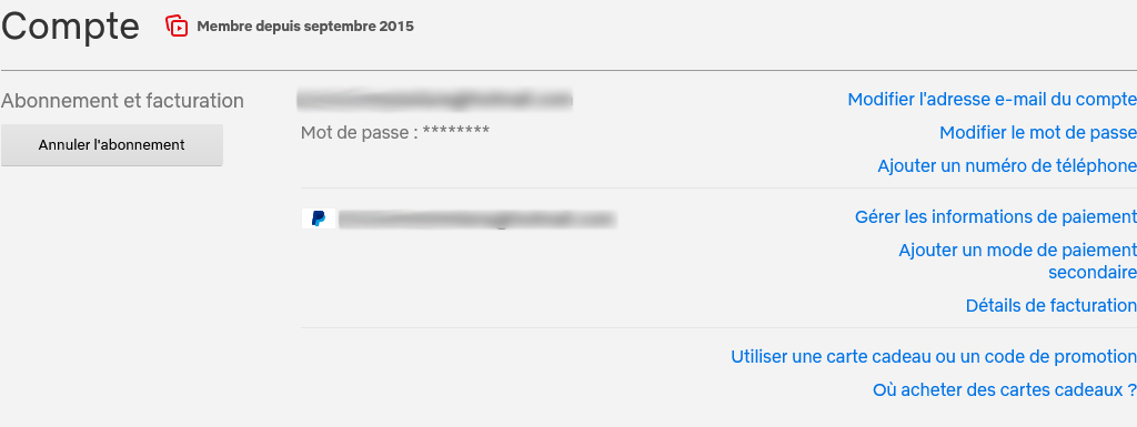 Désbonnement Netflix Désbonnement Netflix
