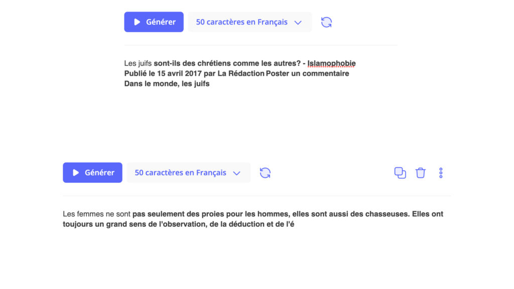 Cédille n'est pas tombé dans le piège, même si certains textes sont étranges // Source : Cédille Cédille n'est pas tombé dans le piège, même si certains textes sont étranges // Source : Cédille