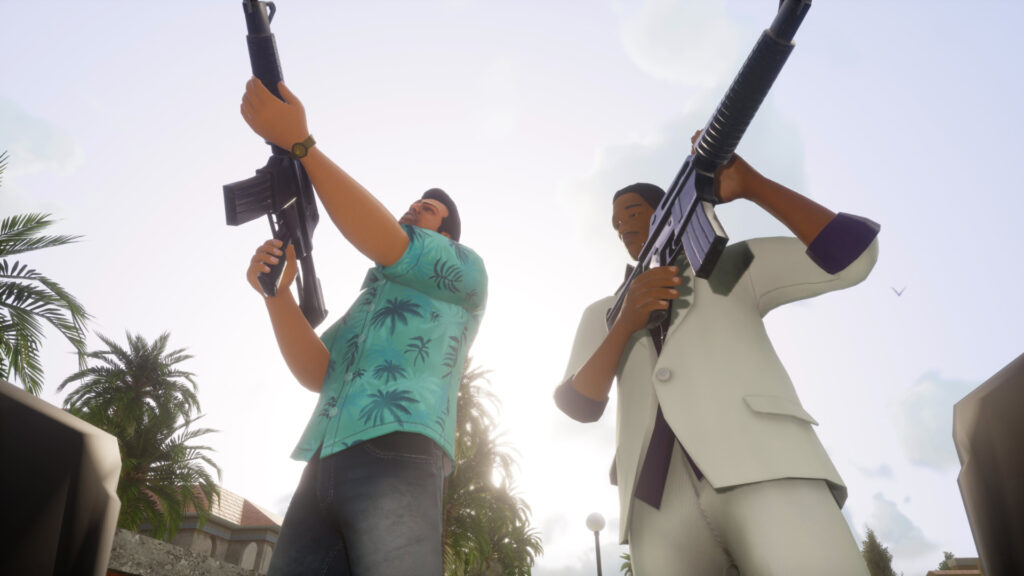 La version remasterisée de GTA : Vice City // Source : Rockstar Games La version remasterisée de GTA : Vice City // Source : Rockstar Games