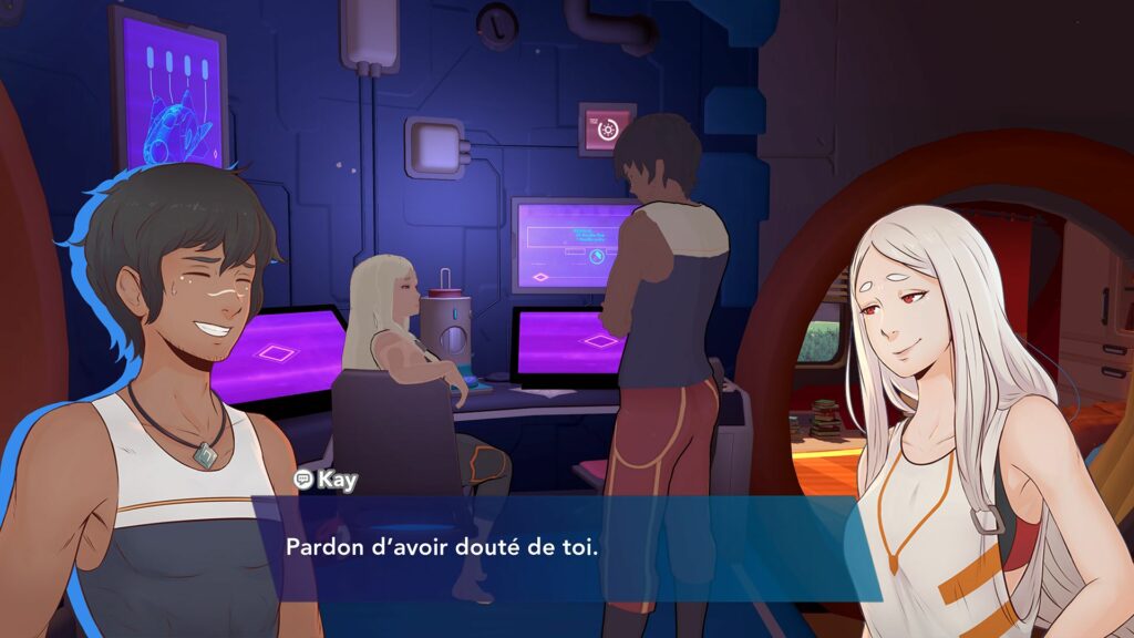Dans Haven, le space opera rencontre les disputes de couple // Source : The Game Bakers Dans Haven, le space opera rencontre les disputes de couple // Source : The Game Bakers