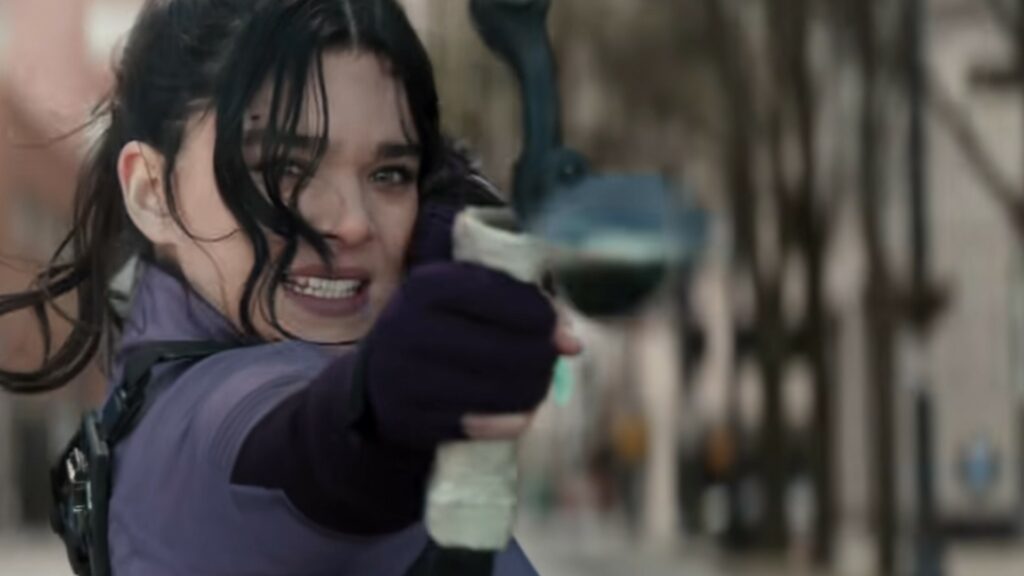 Kate Bishop (Hailee Steinfield). // Source : Disney+ Kate Bishop (Hailee Steinfield). // Source : Disney+