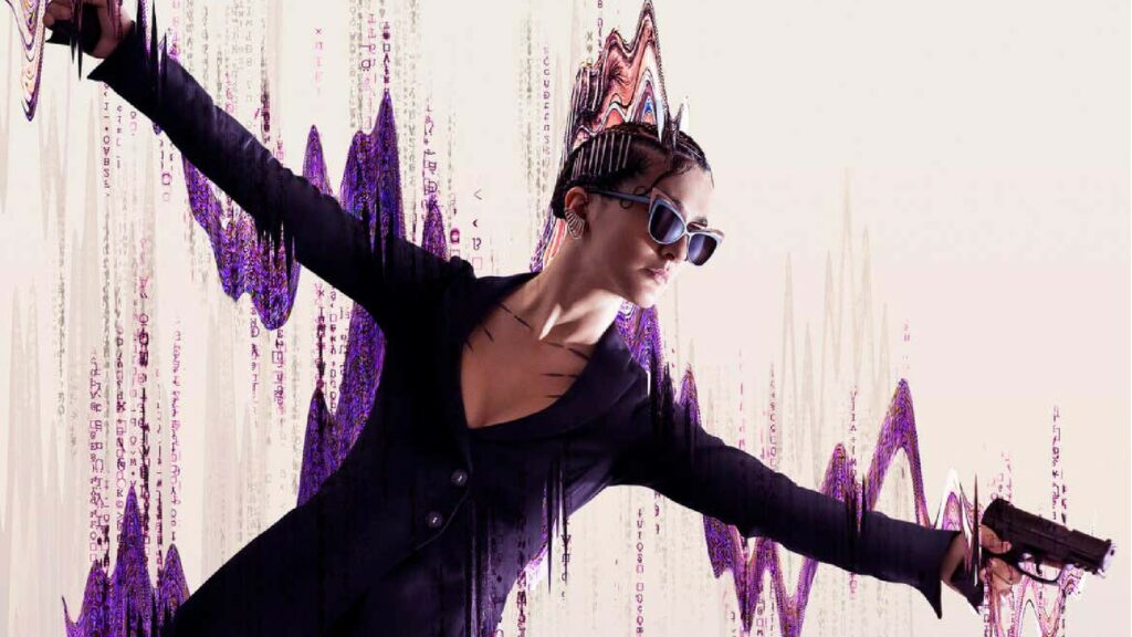 Lexy dans Matrix 4. // Source : Warner Lexy dans Matrix 4. // Source : Warner