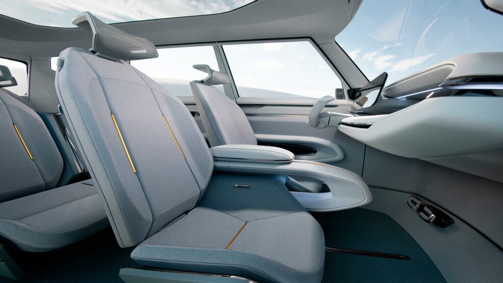 Intérieur Kia Concept EV9 // Source : Kia Intérieur Kia Concept EV9 // Source : Kia