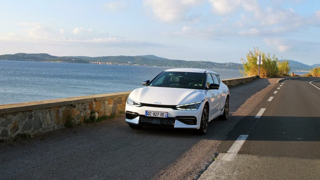 Kia EV6 // Source : Raphaelle Baut pour Numerama Kia EV6 // Source : Raphaelle Baut pour Numerama