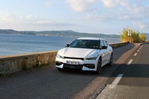 Kia EV6 // Source : Raphaelle Baut pour Numerama