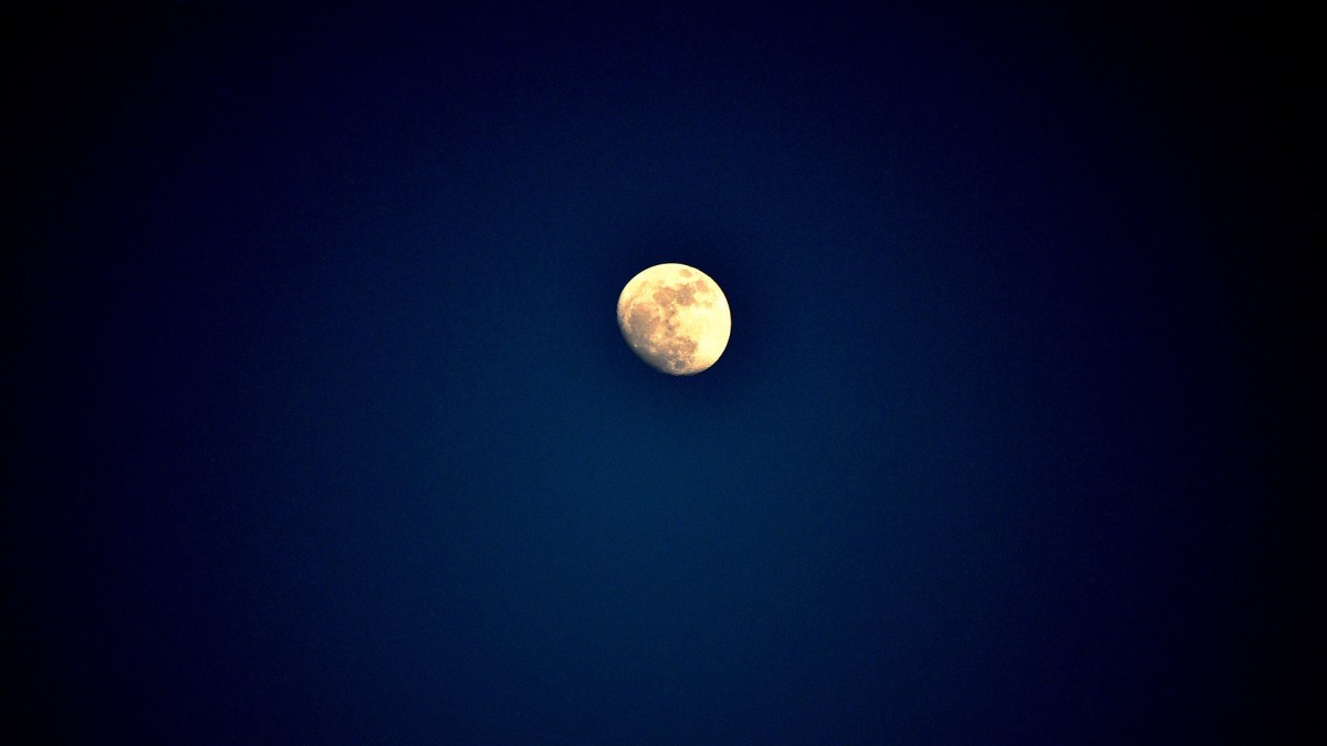 La Lune. // Source : Flickr/CC/Mickael Aussem (photo recadrée) La Lune. // Source : Flickr/CC/Mickael Aussem (photo recadrée)