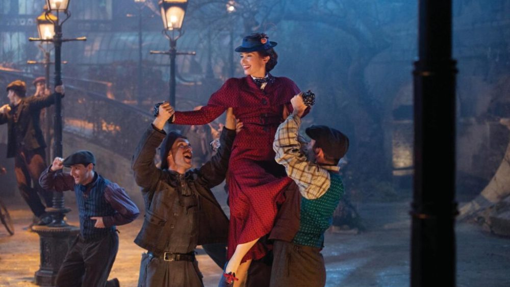 Emily Blunt is Mary Poppins in Dinsey’s original musica MARY. POPPINS RETURNS, a sequel to the 1964 MARY POPPINS which takes audiences on an entirely new adventure with the practically perfect nanny and the Banks family. Emily Blunt is Mary Poppins in Dinsey’s original musica MARY. POPPINS RETURNS, a sequel to the 1964 MARY POPPINS which takes audiences on an entirely new adventure with the practically perfect nanny and the Banks family.