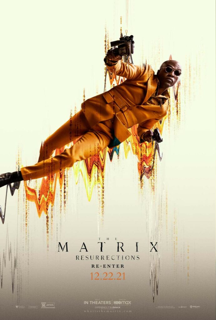 Morpheus dans Matrix 4. // Source : Warner Morpheus dans Matrix 4. // Source : Warner
