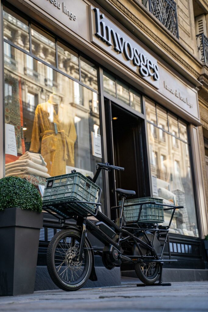 Le nouveau vélo électrique cargo de Moustache, nommé Lundi 20 // Source : Moustache / Utilisation autorisée pour Numerama Le nouveau vélo électrique cargo de Moustache, nommé Lundi 20 // Source : Moustache / Utilisation autorisée pour Numerama