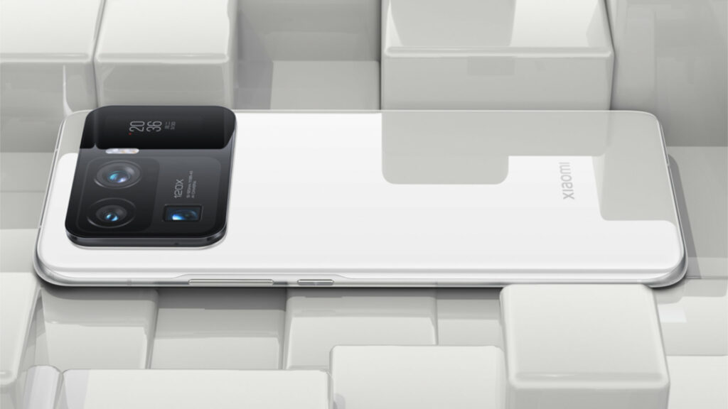 Le Xiaomi Mi 11 Ultra // Source : Xiaomi Le Xiaomi Mi 11 Ultra // Source : Xiaomi