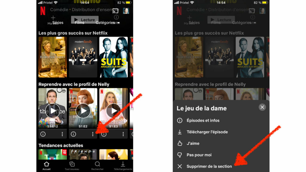 C'est par ici. // Source : Capture d'écran Netflix C'est par ici. // Source : Capture d'écran Netflix