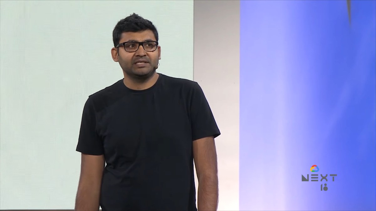 Parag Agrawal, le nouveau CEO de Twitter // Source : Google Cloud / YouTube Parag Agrawal, le nouveau CEO de Twitter // Source : Google Cloud / YouTube