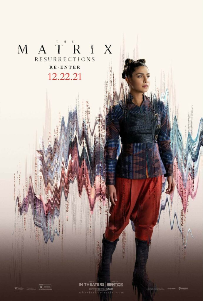 Priyanka Chopra dans son personnage pour Matrix. // Source : Warner Priyanka Chopra dans son personnage pour Matrix. // Source : Warner