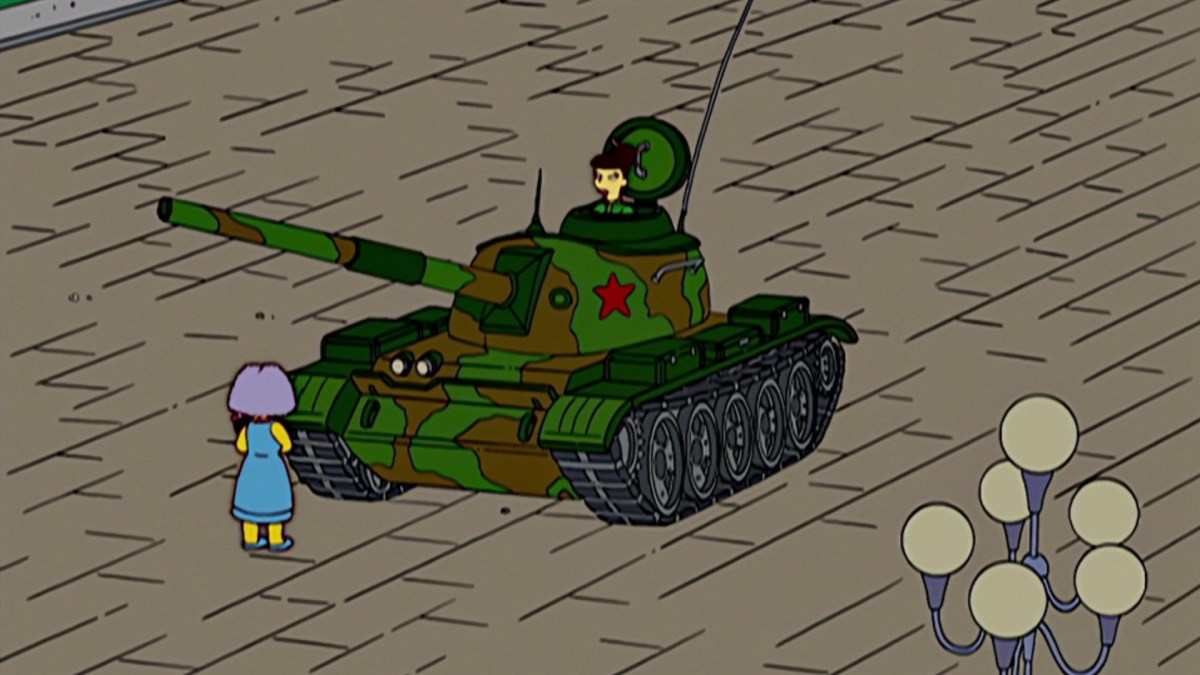 L'épisode "Bébé Nem" des Simpson // Source : Capture Disney+ L'épisode "Bébé Nem" des Simpson // Source : Capture Disney+