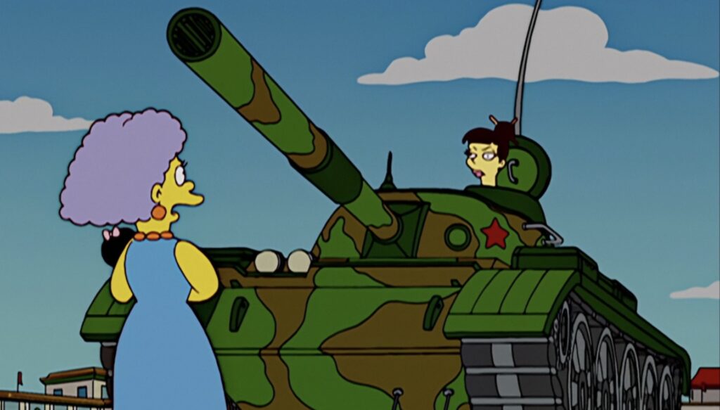 L'épisode "Bébé Nem" des Simpson // Source : Capture Disney+ L'épisode "Bébé Nem" des Simpson // Source : Capture Disney+