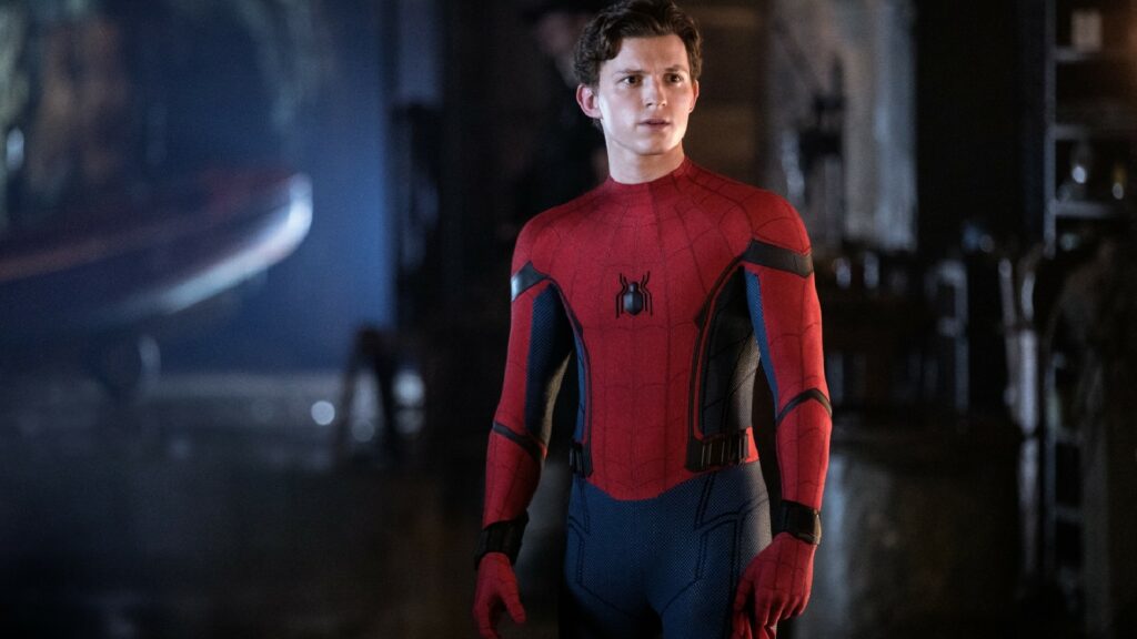 Tom Holland en Spider-Man. // Source : Marvel/Sony Tom Holland en Spider-Man. // Source : Marvel/Sony