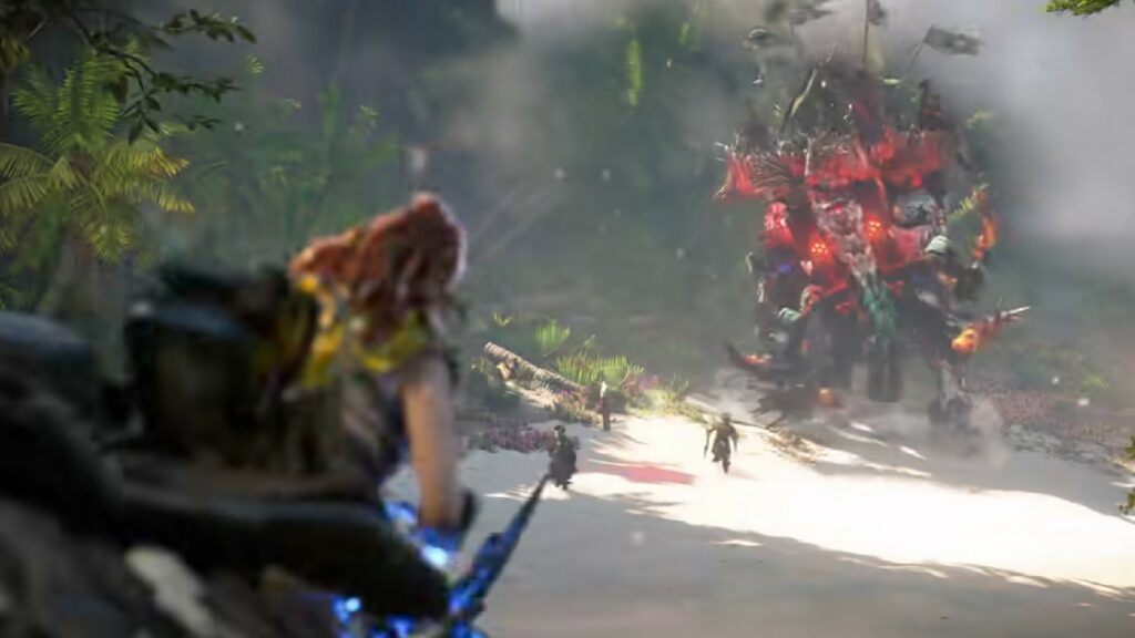 Le Tremortusk dans Horizon Forbidden West. // Source : Guerilla Games