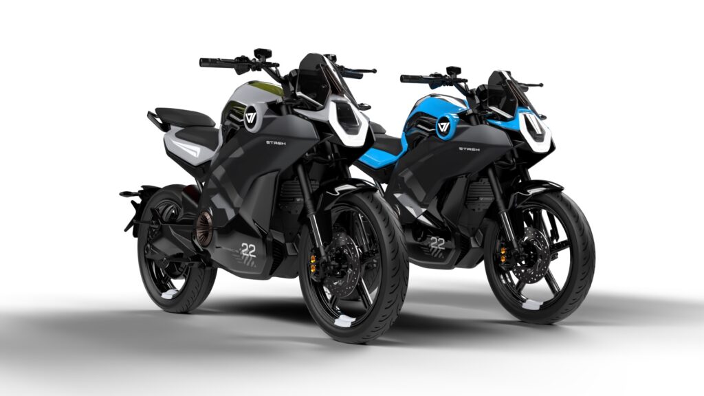La nouvelle moto électrique Vmoto Stash // Source : Vmoto Soco