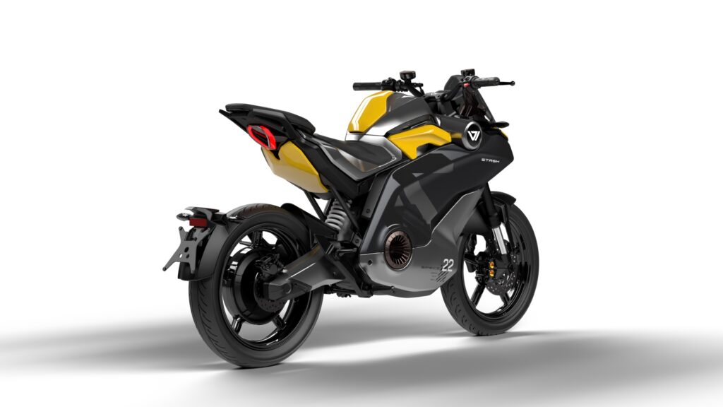 La nouvelle moto électrique Vmoto Stash // Source : Vmoto Soco