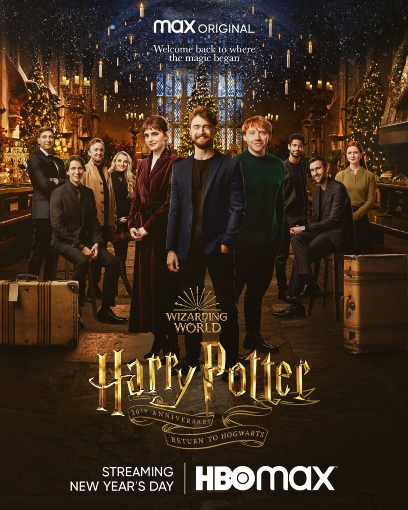 L'affiche de Return to Howarts (Retour à Poudlard). // Source : HBO Max L'affiche de Return to Howarts (Retour à Poudlard). // Source : HBO Max