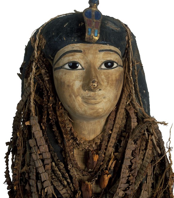 La momie d'Amenhotep 1er. // Source : S. Saleem & Z. Hawass La momie d'Amenhotep 1er. // Source : S. Saleem & Z. Hawass