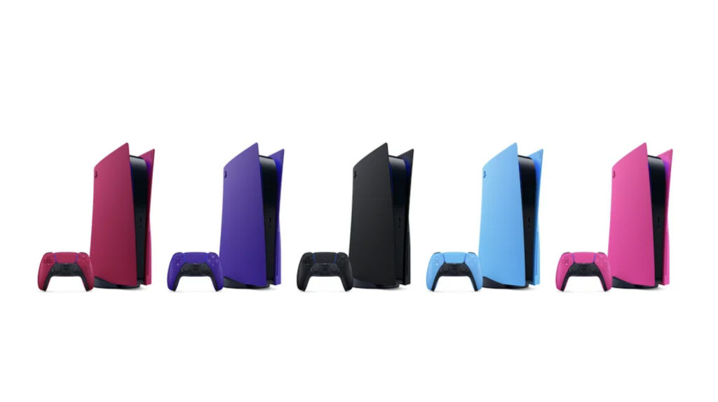 Plaques pour la PS5 // Source : Sony Plaques pour la PS5 // Source : Sony
