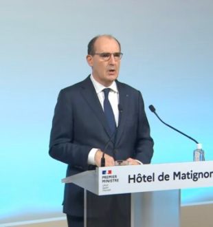 Jean Castex le 17 décembre 2021 // Source : YouTube/French Government